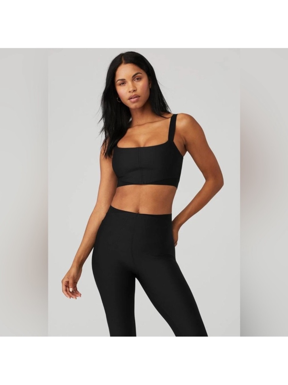 ALO YOGA | ✨NEW✨ Airlift Corset Bra in Black